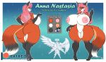  angel anthro breasts canid canine fox hybrid mammal tatemil tattoo thick 