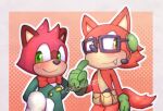  ambiguous_gender anthro barry_(sonic) blush custom_character_(sonic_forces)the_murder_of_sonic_the_hedgehog duo gadget_the_wolf male male/male onechan sega sonic_forces sonic_the_hedgehog_(series) 