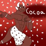  abs absurd_res anthro bottomwear clothed clothing coffee_dragon dragon hi_res horn looking_at_viewer male muscular muscular_male one_eye_closed pants partially_clothed pecs scalie solo standing tail unknownzerr0 wink winking_at_viewer 