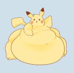  absurd_res belly big_belly big_butt butt feral generation_1_pokemon hi_res huge_butt huge_thighs hyper hyper_belly hyper_butt hyper_thighs male morbidly_obese morbidly_obese_feral morbidly_obese_male navel nintendo obese obese_feral obese_male open_mouth overweight overweight_feral overweight_male pikachu pokemon pokemon_(species) pompuffy_(artist) simple_background simple_eyes smile solo tail thick_thighs yellow_body 