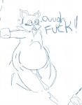  abdominal_bulge ahegao anthro bodily_fluids cum cum_inflation cum_while_penetrated duo female female/female genital_fluids hob! indigo_park inflation looking_pleasured male penetration questionable_consent rambley_(indigo_park) sketch slightly_chubby 