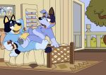  anal anal_penetration anthro anthro_on_anthro anthro_penetrated anthro_penetrating anthro_penetrating_anthro bandit_heeler bed belly beverage beverage_can bingo_heeler blue_body blue_fur bluey_(series) bluey_heeler brother brother_penetrating_brother brothers brown_body brown_fur chilli_heeler day duo erection eyebrows family_portrait foreskin framed_picture fur furniture genitals glans hi_res humanoid_genitalia humanoid_penis incest_(lore) inside intraspecies male male/male male_penetrated male_penetrating male_penetrating_male navel nipples nude on_bed open_mouth open_smile partially_retracted_foreskin pawpads penetration penile penile_penetration penis penis_in_ass photo picture_frame plant sex shrub sibling sky smile stripe_heeler tail tbid teeth tongue tongue_out tree yellow_body yellow_fur 