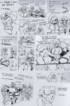  &lt;3 &lt;3_eyes alphys alternate_universe angel_derear animated_skeleton anthro armor asgore_dreemurr asriel_dreemurr big_breasts big_butt bikini_armor blush bodily_fluids bone boss_monster bottomless bottomwear bovid bow_accessory breasts butt caprine carrying_another clothed clothing coat comic comic_(under(her)tail) crossgender crying curvy_figure dinosaur dress embrace eye_patch eyewear fainted female fishnet footwear frisk_(undertale) frisky_(under(her)tail) glasses gloves glowing glowing_eyes group halftone hand_holding handwear hi_res high_heels hoodie hug human lab_coat male mammal marine monster nipple_outline papyrus_(undertale) partially_clothed profanity red_eyes reptile sans_(undertale) scalie shorts skeleton skirt standing sweat tears tempus_(under(her)tail) text thewill topwear toriel tutori unconvincing_armor undead under(her)tail undertale undertale_(series) undyne voluptuous waking_up wide_eyed wide_hips yelling 