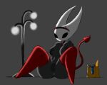  anthro female hollow_knight hornet_(hollow_knight) simple_background six343 sketch solo team_cherry 