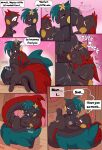  &lt;3 absurd_res anthro balls black_body black_fur blush bodily_fluids breasts comic dialogue duo english_text female fluffy fluffy_tail fuf fur generation_4_pokemon genital_fluids genitals green_eyes green_hair hair hi_res incest_(lore) male male/female mother_(lore) mother_and_child_(lore) mother_and_son_(lore) nintendo nipple_fetish nipple_play nipple_suck nipples nude pachirisu parent_(lore) parent_and_child_(lore) parent_and_son_(lore) pokemon pokemon_(species) pussy_juice red_eyes red_hair saliva saliva_string son_(lore) sucking tack&#039;s_mom_(petokikka) tack_(petokikka) tail text 