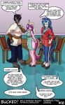  anthro bucked clothed clothing comic cuckold equid equine female flirting friendship_is_magic group hasbro horn king_sombra_(mlp) male male/female mammal my_little_pony princess_cadance_(mlp) shadow_pony shining_armor_(mlp) skimpy teasing trio unicorn winged_unicorn wings 