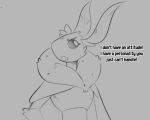  antennae_(anatomy) anthro arthropod bug_fables dialogue dooblebugs english_text female fur insect insect_wings lepidopteran moonsprout_games moth mothiva_(bug_fables) nude open_mouth sassy sketch solo text wings 