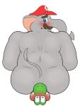  anal anthro big_butt butt duo elephant elephant_mario elephantid facesitting male male/male mammal mario mario_bros nintendo nude oral overweight overweight_male proboscidean proboscis_(anatomy) rimming sex simple_background sitting sitting_on_another super_mario_bros_wonder tail timidwithapen trunk_(anatomy) yoshi 
