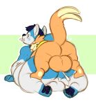 anal anal_penetration anthro balls belly_inflation big_balls bodily_fluids buizel canid canine canis chubby_male cum cum_in_ass cum_in_mouth cum_inflation cum_inside cum_through domestic_dog dominant dominant_male duo ejaculation generation_4_pokemon genital_fluids genitals husky hybrid inflated_belly inflating inflation inflation_fetish interspecies male male/male mammal nintendo nordic_sled_dog overweight overweight_anthro overweight_male penetration pokemon pokemon_(species) pokephilia rabidraccoon size_difference slightly_chubby small_dom_big_sub spitz submissive submissive_male wintie wolf 