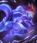  abs anthro anus asian_mythology aurelion_sol_(lol) back_muscles balls biceps big_butt blue_body bubble_butt butt digital_media_(artwork) dragon east_asian_mythology eastern_dragon feet genitals hair hi_res hindpaw icecreamtiger league_of_legends looking_at_viewer looking_back male mammal muscular muscular_anthro muscular_male muscular_thighs mythology nipples nude paws pecs penis presenting presenting_hindquarters raised_tail rear_view riot_games scalie serratus signature solo space tail triceps 