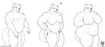  anthro belly belly_expansion big_breasts bodily_fluids bottomwear breast_expansion breast_growth breasts canid canine canis clothing expansion female gender_transformation growth hi_res huge_breasts jugg4 lactating loincloth loincloth_only male mammal milk mtf_transformation musclegut nipple_growth nipples nude overweight overweight_female pecs smile solo surprise thick_thighs timor transformation weight_gain wolf 