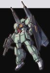  absurdres arm_shield arms_at_sides assault_visor beam_gun clenched_hand commentary energy_gun floating full_body gun gundam highres holding holding_gun holding_weapon mecha mobile_suit nemo_(mobile_suit) radio_antenna robot takahashi_masaki weapon zeta_gundam 