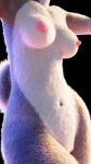  3d_(artwork) absurd_res anthro areola barely_visible_genitalia barely_visible_pussy breasts digital_media_(artwork) disney faceless_character faceless_female female fur genitals grey_body grey_fur hi_res judy_hopps lagomorph leporid mammal multicolored_body navel nipples nude pink_areola pink_nipples pochemu pussy rabbit simple_background small_breasts solo solo_focus tail two_tone_body white_body zootopia 