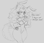  animal_humanoid antennae_(anatomy) anthro arthropod arthropod_abdomen arthropod_humanoid bee bee_humanoid big_tail blush blush_lines breasts cleavage clothed clothing dialogue english_text erma eyelashes female fluffy fluffy_tail hair hand_on_hip huge_hips huge_tail humanoid hymenopteran hymenopteran_humanoid insect insect_humanoid long_hair monochrome non-mammal_breasts proxicute sketch small_waist solo speech_bubble strapless_leotard tail text thick_thighs tiny_waist wasp_waist wide_hips 