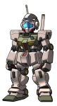  arms_at_sides assault_visor chibi clenched_hands full_body gm_command gundam gundam_0080 highres mecha mobile_suit no_humans radio_antenna robot science_fiction sd_gundam simple_background solo spartan56_(116_spartan56) standing white_background 