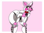  4:3 animatronic anthro big_butt butt canid canine digital_media_(artwork) enderbendr female five_nights_at_freddy&#039;s fox funtime_foxy_(fnaf) looking_at_viewer machine mammal robot scottgames simple_background sister_location smile solo thick_thighs white_body wide_hips yellow_eyes 