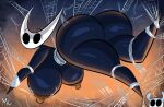  ambiguous_gender ameizinglewds anthro areola arthropod big_breasts big_butt black_areola black_body black_nipples bound breasts butt duo empty_eyes female hi_res hollow_knight hornet_(hollow_knight) huge_breasts huge_butt looking_at_viewer looking_back nipples non-mammal_breasts nude team_cherry the_knight_(hollow_knight) thick_thighs vessel_(species) wide_hips 