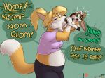  anthro canid canine female fox lagomorph leporid mammal rabbit scott_calico vore 