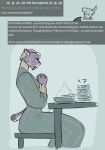  absurd_res anthro breasts clothed clothing dietkatz digital_media_(artwork) english_text felid female fur furniture hair hi_res mammal praying_hands solo stars_and_stripes table text united_states_of_america 