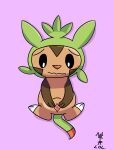  anthro chespin female generation_6_pokemon genitals nintendo pokemon pokemon_(species) pussy shaded solo spread_legs spread_pussy spreading weirdoiamlol 