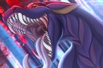  3:2 bodily_fluids derg_vic dragon feral hi_res male mouth_shot nasiya open_mouth oral_vore prey_pov red_internal saliva saliva_string scary_face teeth throat_opening tongue vore 