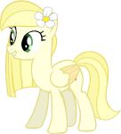  blonde_mane daisy_(disambiguation) daisy_heart equid equine fan_character female friendship_is_magic green_eyes hasbro horse mammal mane my_little_pony pegasus pony smile solo tail tank_legendary_man wings yellow_body yellow_tail 