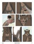  anthro ass_up autofellatio balls bodily_fluids brown_body brown_fur cum cum_in_mouth cum_inside cum_on_face duo echto father_(lore) father_and_child_(lore) father_and_son_(lore) foreskin fur genital_fluids genitals growling humping incest_(lore) male male/male masturbation oral oral_masturbation parent_(lore) parent_and_child_(lore) parent_and_son_(lore) penile penile_masturbation penis retracted_balls retracted_foreskin son_(lore) tail tail_motion tailwag throbbing_penis 