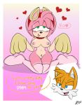  &lt;3 &lt;3_eyes 2020 amy_rose anthro big_breasts blue_eyes blush breasts canid canine cat_ear_headband cat_paws clothing collar dialogue digital_drawing_(artwork) digital_media_(artwork) duo english_text eulipotyphlan female fox fur genitals green_eyes hedgehog hi_res kneeling lace_stockings leash legwear leylahshan male male/female mammal miles_prower nipples nude paw_pose petplay pink_body pose pussy roleplay sega shaded signature simple_background sitting sitting_on_ground small_waist smile smirk sonic_the_hedgehog_(series) speech_bubble submissive text thick_thighs thigh_highs url wide_hips 