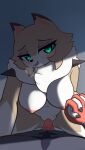  anthro anthro_penetrated big_breasts breasts duo female female_penetrated first_person_view fur generation_7_pokemon green_eyes half-closed_eyes hand_holding hi_res looking_at_viewer lycanroc male male/female male_penetrating male_penetrating_female male_pov midday_lycanroc narrowed_eyes neck_tuft nintendo nipples penetration penile penile_penetration penis_in_pussy pinkcappachino pokemon pokemon_(species) sex smile tan_body tan_fur tuft vaginal vaginal_penetration 