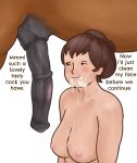  animal_genitalia animal_penis bestiality bodily_fluids breasts cum cum_on_face duo equid equine equine_genitalia equine_penis female feral genital_fluids genitals hi_res horse human lordcuckness male male/female mammal mature_female penis 