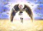 absurdres angel_wings astolfo_(fate) highres murder_drones otoko_no_ko self-upload sword weapon wings 