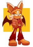  2023 anthro bat candycatstuffs clothing ear_piercing ear_ring eyeshadow female footwear fur green_eyes half-closed_eyes hi_res makeup mammal narrowed_eyes piercing ring_piercing rouge_the_bat sega signature simple_background solo sonic_the_hedgehog_(series) white_body white_fur wings 