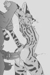  anal anal_penetration anthro duo ejaculation equid equine felid feline hands-free hands_above_head hi_res looking_pleasured male male/male mammal offscreen_character penetration rough_sex serval servali_sketch sex tail tail_pull tongue tongue_out 