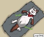  anthro belly big_belly chipflake cute_expression digestion_noises happy male oral_vore sleeping solo tired vore 