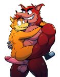  activision anthro anthro_on_anthro balls bandicoot biceps big_dom_small_sub big_muscles butt crash_bandicoot crash_bandicoot_(series) crunch_bandicoot dominant duo elfein erection fur genitals grin hair hot_dogging humanoid_genitalia humanoid_penis imminent_sex larger_male male male/male mammal marsupial multicolored_body multicolored_fur muscular muscular_male orange_body orange_fur penis red_body red_fur red_hair sex simple_background size_difference smaller_male smile stand_and_carry_position standing standing_sex teeth two_tone_body two_tone_fur vein 