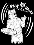  abs absurd_res anthro beckoning beef belt belt_buckle bow_tie bulge clothed clothing dripping eye_patch eyewear food gesture hi_res jockstrap libel male meat nintendo open_clothing open_shirt open_topwear plate shirt sneer solo star_fox steak topwear underwear waiter wolf_o&#039;donnell 