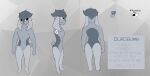  anthro digital_media_(artwork) english_text floppy_ears fur hair humanoid lagomorph leporid lop_ears male mammal model_sheet ourobunny ourobunny_(artist) rabbit reference_image simple_background smile solo standing text 