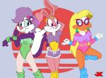  babs_bunny female female/female fifi_la_fume group humanoid jk shirley_the_loon tiny_toon_adventures trio warner_brothers 
