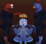  absurd_res anthro areola avian balls beak big_areola big_breasts big_nipples bird black_body black_feathers blue_body blue_eyes blue_feathers blue_penis bodily_fluids breasts brother_(lore) brother_and_sister_(lore) butt crouching cum curvy_figure digital_media_(artwork) double_handjob english_text erection feathered_wings feathers female free_birds galliform genital_fluids genitals grey_body grey_feathers group group_sex handjob hi_res huge_breasts humanoid_genitalia humanoid_penis incest_(lore) jake_(free_birds) jenny_(free_birds) jewelry male male/female meme muscular muscular_anthro muscular_male necklace necklace_only nipples non-mammal_breasts nude pecs penile penis phasianid precum pussy ranger_(free_birds) red_body red_feathers red_penis sex sibling_(lore) simple_background sister_(lore) spread_legs spreading text thick_thighs threesome threesome_handjob toonarscontent trio turkey voluptuous voluptuous_female white_body white_feathers wide_hips wings yellow_beak 