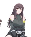  brown_eyes brown_hair call_of_duty call_of_duty:_mobile chibi chibi_inset cosplay dusk_(call_of_duty:_mobile) ghost_(modern_warfare_2) girls&#039;_frontline gloves highres long_hair looking_at_viewer m4a1_(girls&#039;_frontline) m4a1_(girls&#039;_frontline)_(cosplay) m4a1_(mod3)_(girls&#039;_frontline) mask mizushima_naomi narchiart skull_mask tagme 