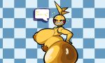  &lt;3 animatronic anthro areola avian beakless big_breasts big_butt bird black_sclera breasts brown_areola brown_nipples butt chicken cumlord english_text female five_nights_at_freddy&#039;s five_nights_at_freddy&#039;s_2 galliform gallus_(genus) hi_res huge_breasts huge_butt looking_at_viewer machine nipples non-mammal_breasts nude phasianid pubes robot scottgames side_boob smile solo speech_bubble text toy_chica_(fnaf) white_eyes 