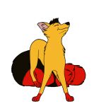  1:1 animated canid canine dancing female feral fox fox_spirit hypnosis kira_redpaw mammal mind_control paws quadruped short_playtime tuwka 