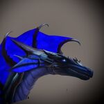  3d_(artwork) digital_media_(artwork) dragon feral male simple_background wyvern 