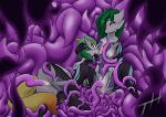  2023 3_fingers anal anal_penetration anus big_breasts blush breasts butt clitoral clitoris double_penetration duo eye_contact featureless_feet female female/female fingers gardevoir generation_3_pokemon genitals ghostth39 green_hair hair hair_over_eye hand_on_another&#039;s_head hand_on_another&#039;s_thigh hi_res humanoid looking_at_another markings medium_hair nintendo nipple_fetish nipple_penetration nipple_play nipple_suck nipples not_furry one_eye_obstructed orange_eyes penetration pokemon pokemon_(species) red_eyes rubbing_clitoris ruby_(ghostth39) sex signature spread_legs spreading sucking tentacle_in_ass tentacle_in_nipple tentacle_in_pussy tentacle_penetration tentacle_sex tentacles vaginal vaginal_penetration 