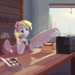  derpy equid equine food horse invalid_tag mammal muffin pegasus pony wings 