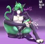  &lt;3 4_toes absurd_res aevyn anklet anthro autofootjob balls big_penis black_body black_claws black_fur black_paws bodily_fluids butt claws countershading cum cum_on_balls cum_on_self facial_markings feet felid foot_fetish foot_play fur genital_fluids genitals gradient_background green_eyes green_hair green_markings green_pawpads green_tail hair head_markings hi_res humanoid_genitalia humanoid_penis jewelry looking_at_viewer male mammal markings masturbation mrman99 multicolored_body nude on_ground onomatopoeia pawpads penis pink_nose simple_background sitting solo sound_effects tail text toes torso_markings white_body white_claws white_countershading white_toes 