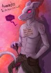  ammordeo_(zeptophidia) anthro arm_tattoo big_penis clothed clothing clothing_lift dungeons_and_dragons genitals hairless hasbro hi_res looking_at_viewer male mammal murid murine penis planescape_(franchise) presenting rat rodent scar shadow sign solo tanar&#039;ri_(dnd) tattoo topless torn_clothing wizards_of_the_coast wrinkles zeptophidia 