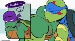  2d_animation anal andromorph animated bodily_fluids brother brothers cum cum_drip donatello_(tmnt) dripping duo genital_fluids genitals incest_(lore) intersex leonardo_(tmnt) looking_pleasured male mutantail oral pussy reptile rimming rise_of_the_teenage_mutant_ninja_turtles scalie sex sibling teenage_mutant_ninja_turtles turtle 
