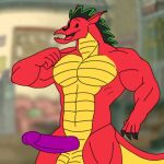  american_dragon:_jake_long anthro disney genitals jake_long male muscular penis solo 