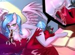  69_position absurd_res angel anthro bodily_fluids bronie caliluminos cum duo eating equid equine fellatio female genital_fluids hi_res horse invalid_tag male male/female mammal oral patreon pegasus penile pony sex wings ych 